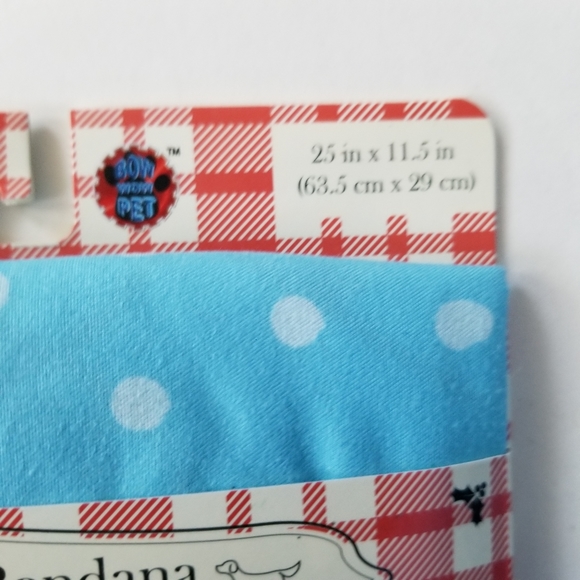 Small Dogs Holiday Tie Back Reversible Bandanas - Picture 3 of 3